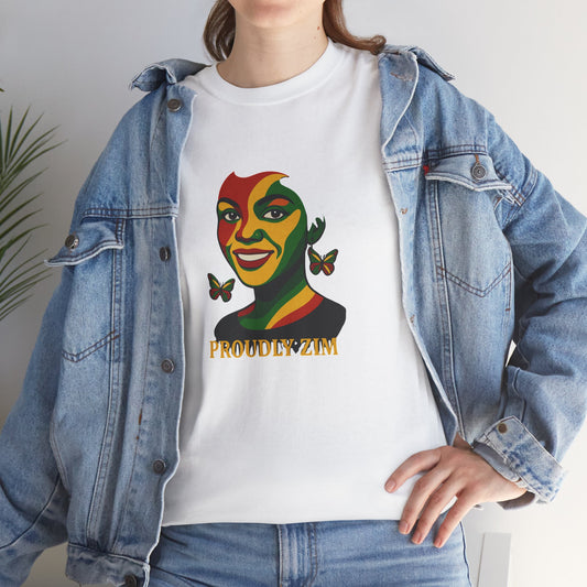 Zimbabwean Butterfly Unisex Vintage Style T-Shirt