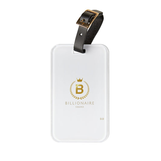 Personalised Acrylic Luggage Tag – Travel in Style & Stay Organised