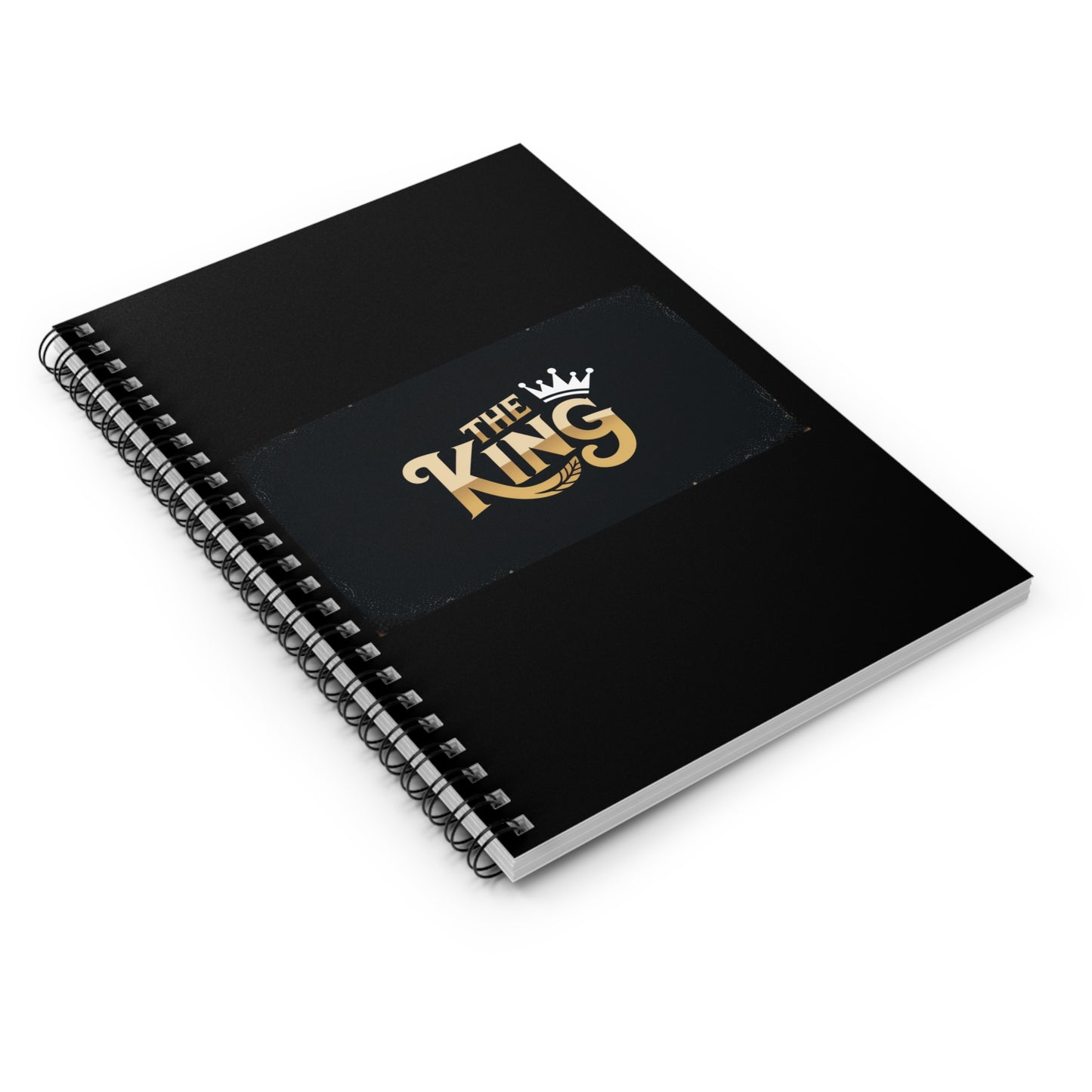 The King Ruled Spiral Notebook - Perfect for Journaling, School, Gifts, Note-Taking, and Creativity