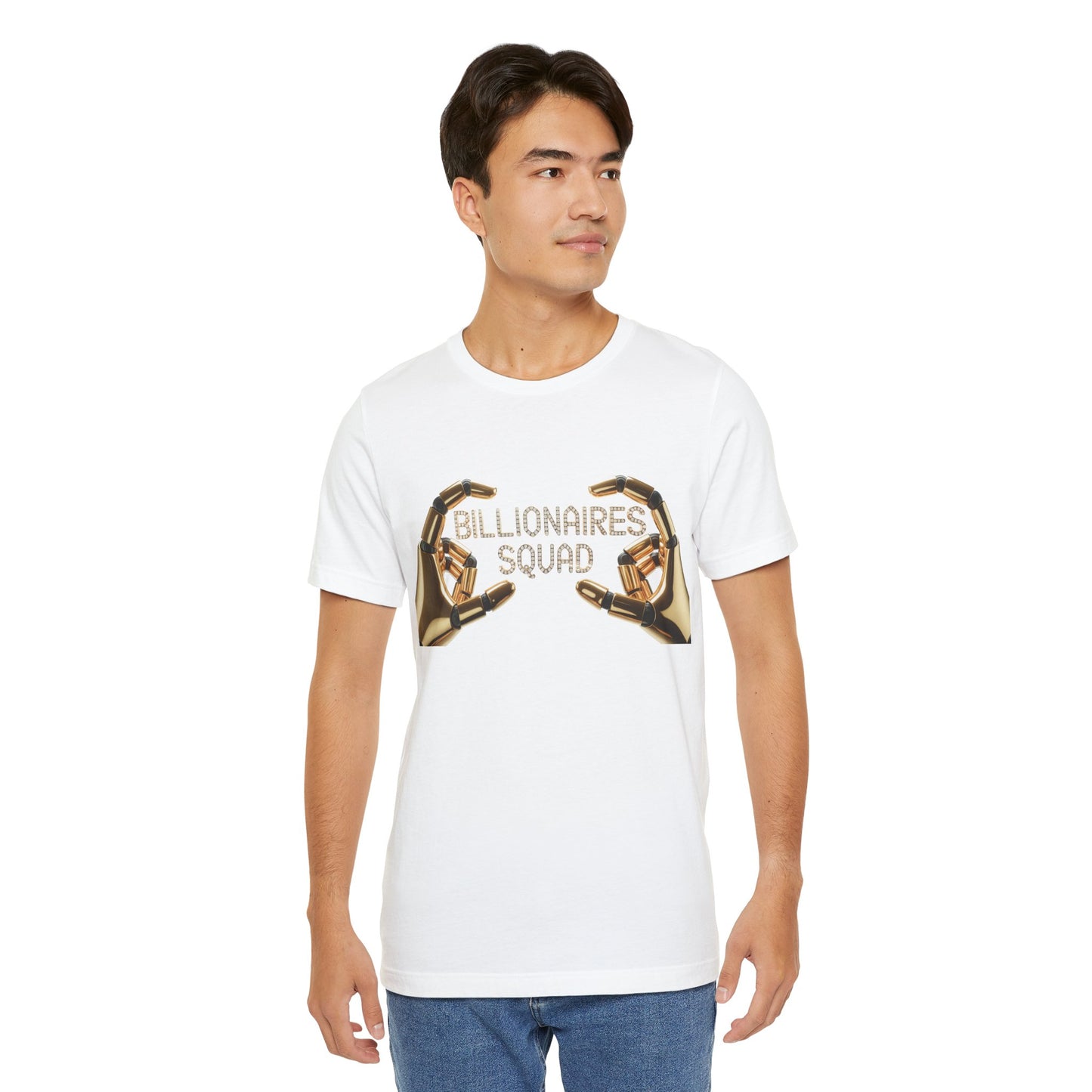 Billionaires Squad Graphic Tee, Unisex Jersey T-Shirt, Casual Wear, Gift for Entrepreneurs, Trendy Streetwear