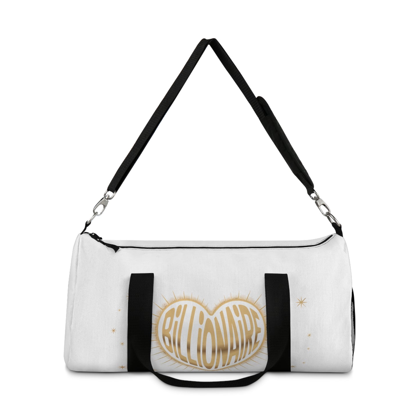Billionaire Duffel Bag, Trendy Sports Bag, Travel Gym Bag