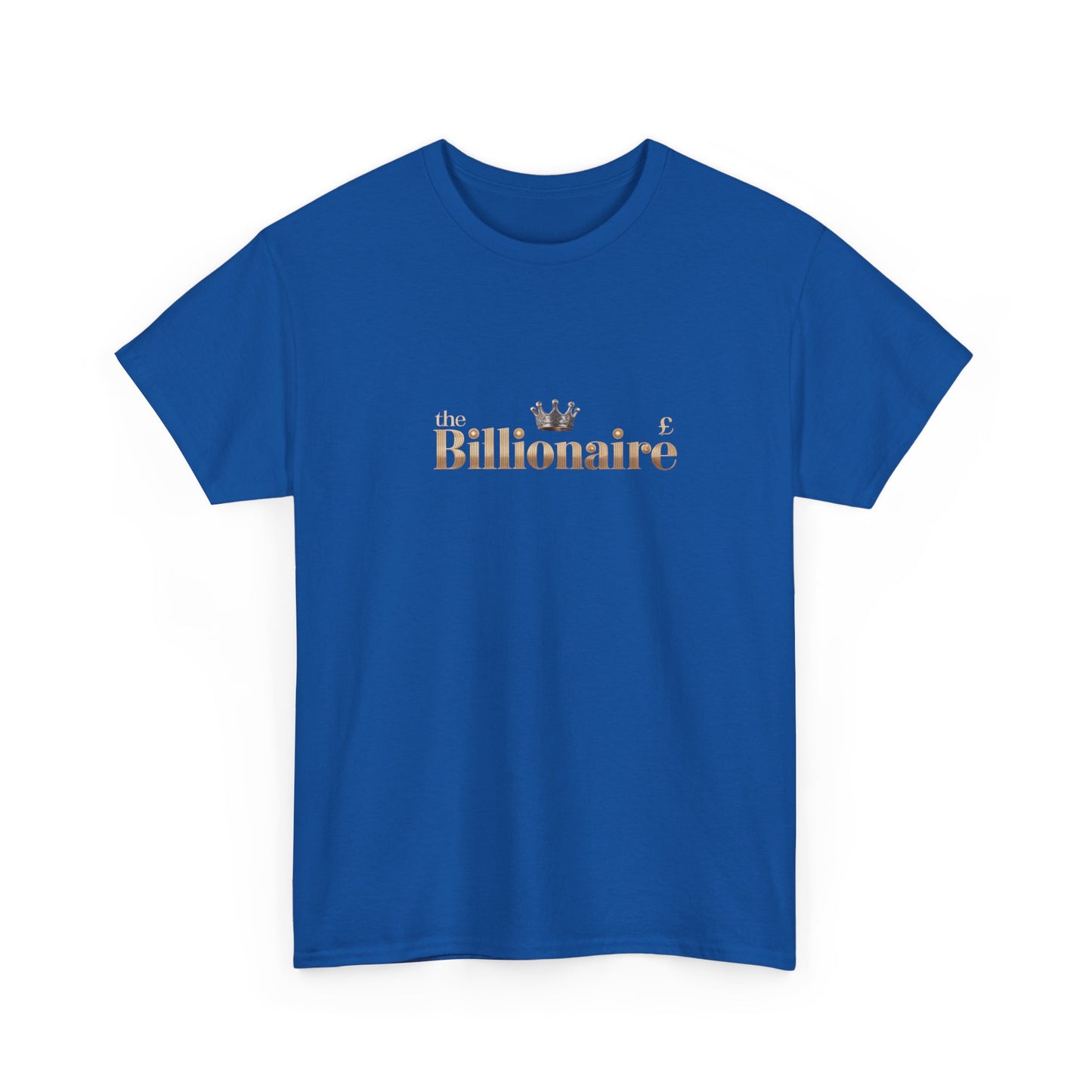 Billionaire Crown Tee | Unisex Cotton Shirt, Casual Wear, Gift for Entrepreneurs, Birthday Present, Fashion Staple