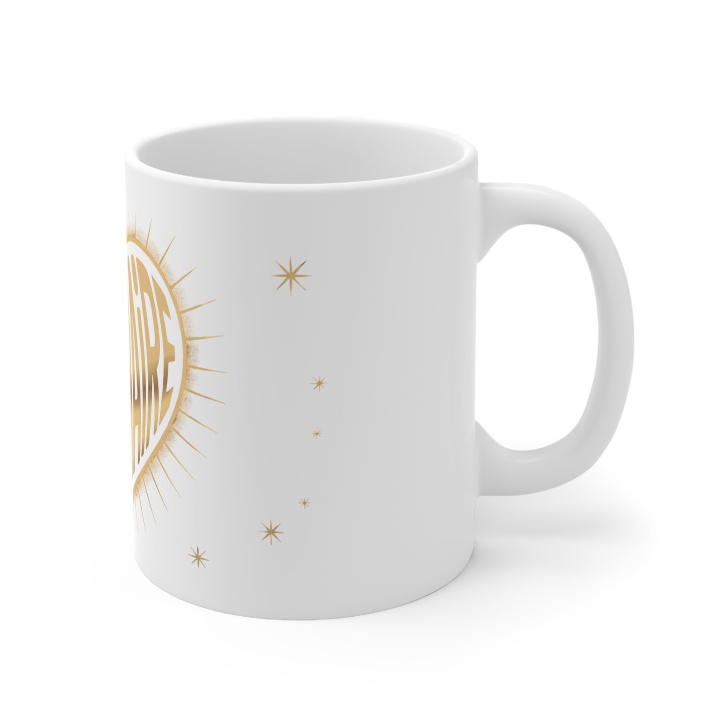 Billionaire Heart Coffee Mug, Affirmation Cup, Gift for Entrepreneurs, Inspirational Drinkware, Unique Coffee Lover Gift