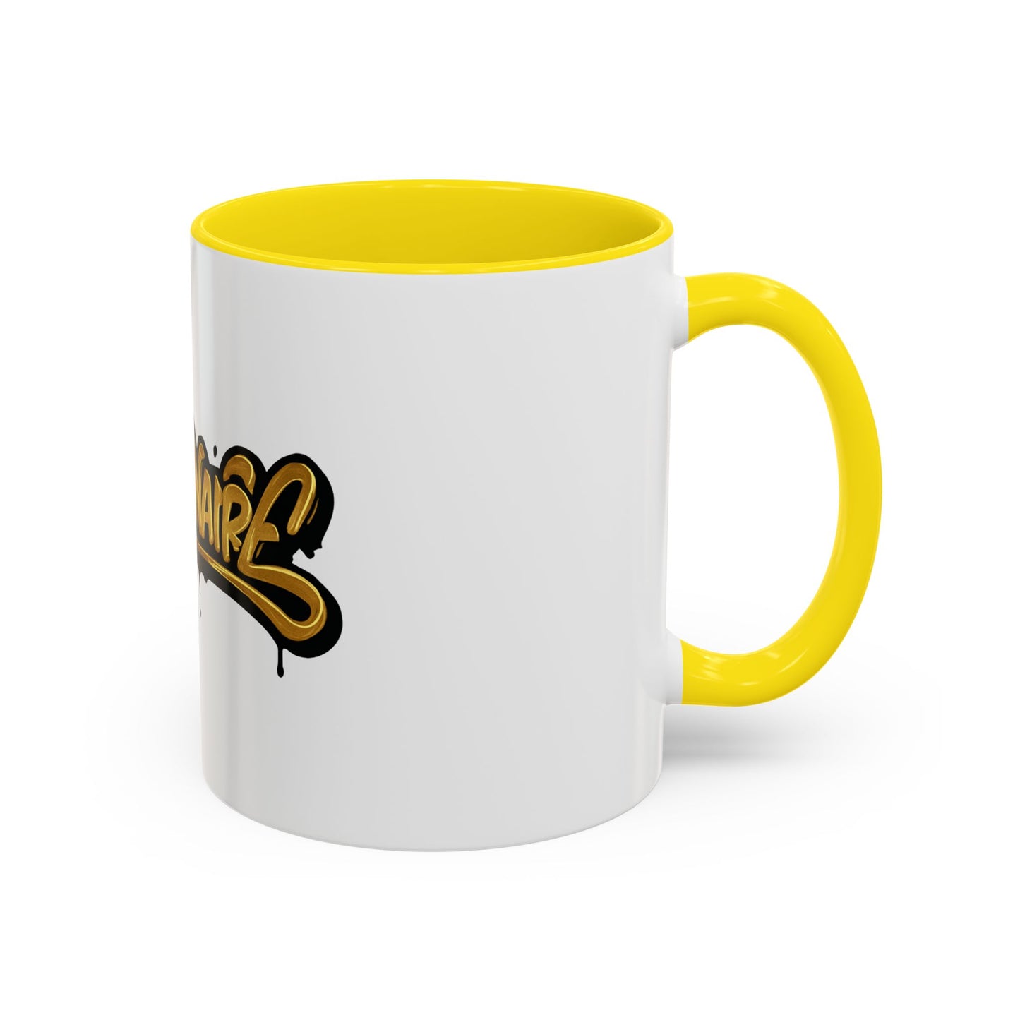 Billionaire Accent Coffee Mug, Unique Gift for Entrepreneurs, Coffee Lover Gift.