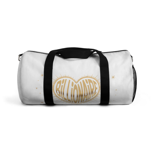 Billionaire Duffel Bag, Trendy Sports Bag, Travel Gym Bag