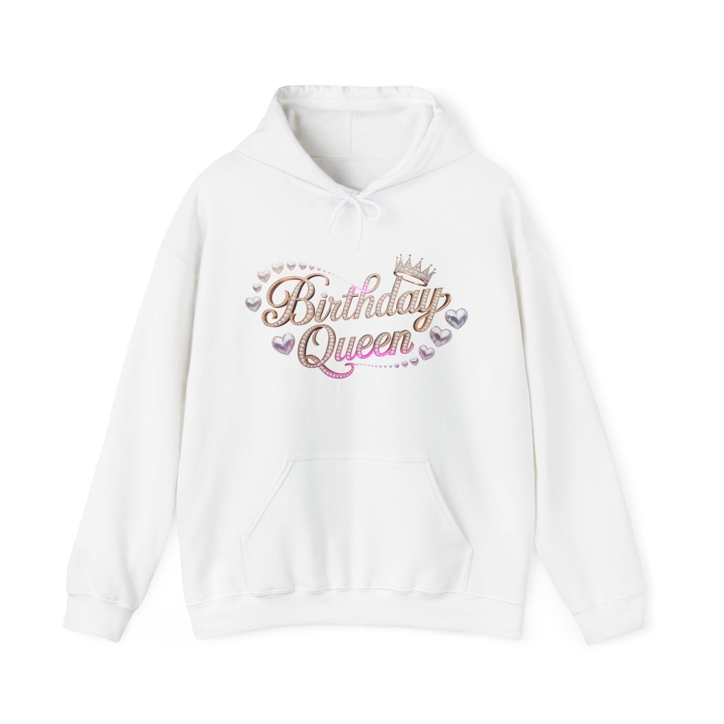 Birthday Queen Hoodie – Perfect for Birthdays, Celebration, Gift for Her, Fun & Cozy Fashion