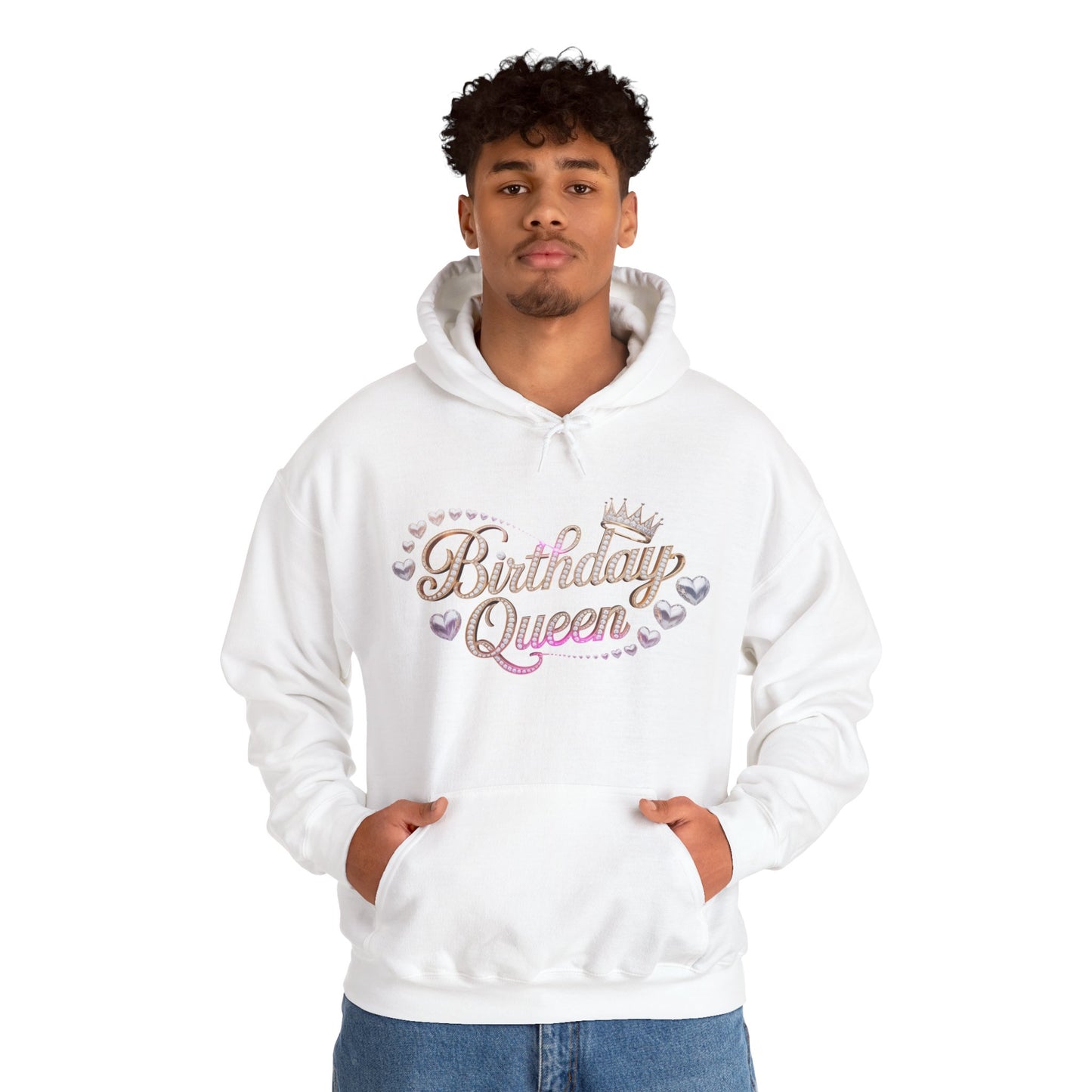 Birthday Queen Hoodie – Perfect for Birthdays, Celebration, Gift for Her, Fun & Cozy Fashion