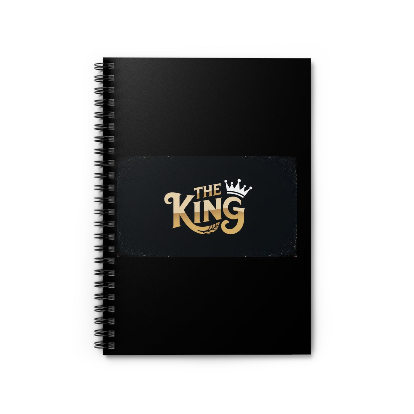 The King Ruled Spiral Notebook - Perfect for Journaling, School, Gifts, Note-Taking, and Creativity