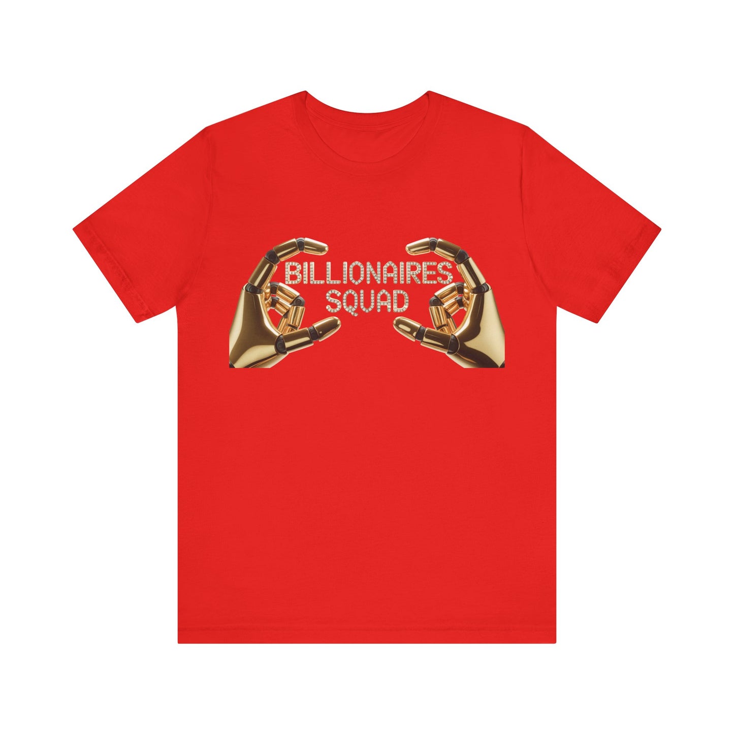 Billionaires Squad Graphic Tee, Unisex Jersey T-Shirt, Casual Wear, Gift for Entrepreneurs, Trendy Streetwear