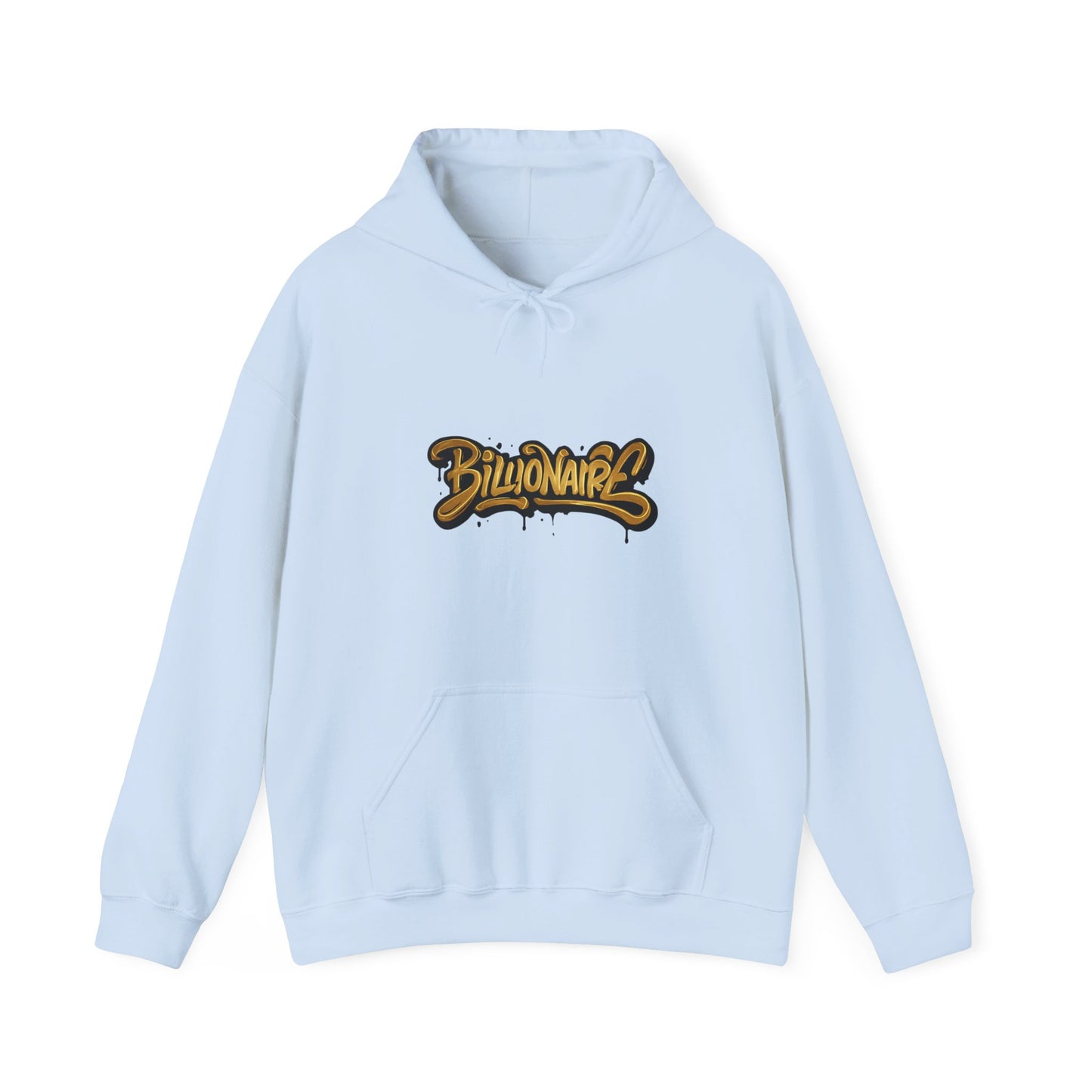 Billionaire Graffiti Hoodie - Urban Art Sweatshirt, Streetwear Fashion,  Trendy Casual Wear.