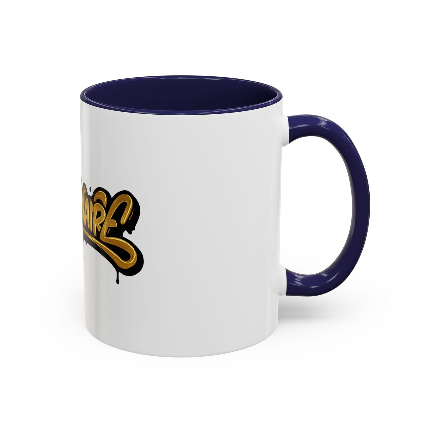 Billionaire Accent Coffee Mug, Unique Gift for Entrepreneurs, Coffee Lover Gift.