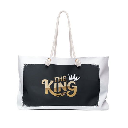 Stylish Weekender Bag for Kings, Perfect for Travel, Gym, and Beach, Great Gift for Father's Day, Graduation, or Birthdays