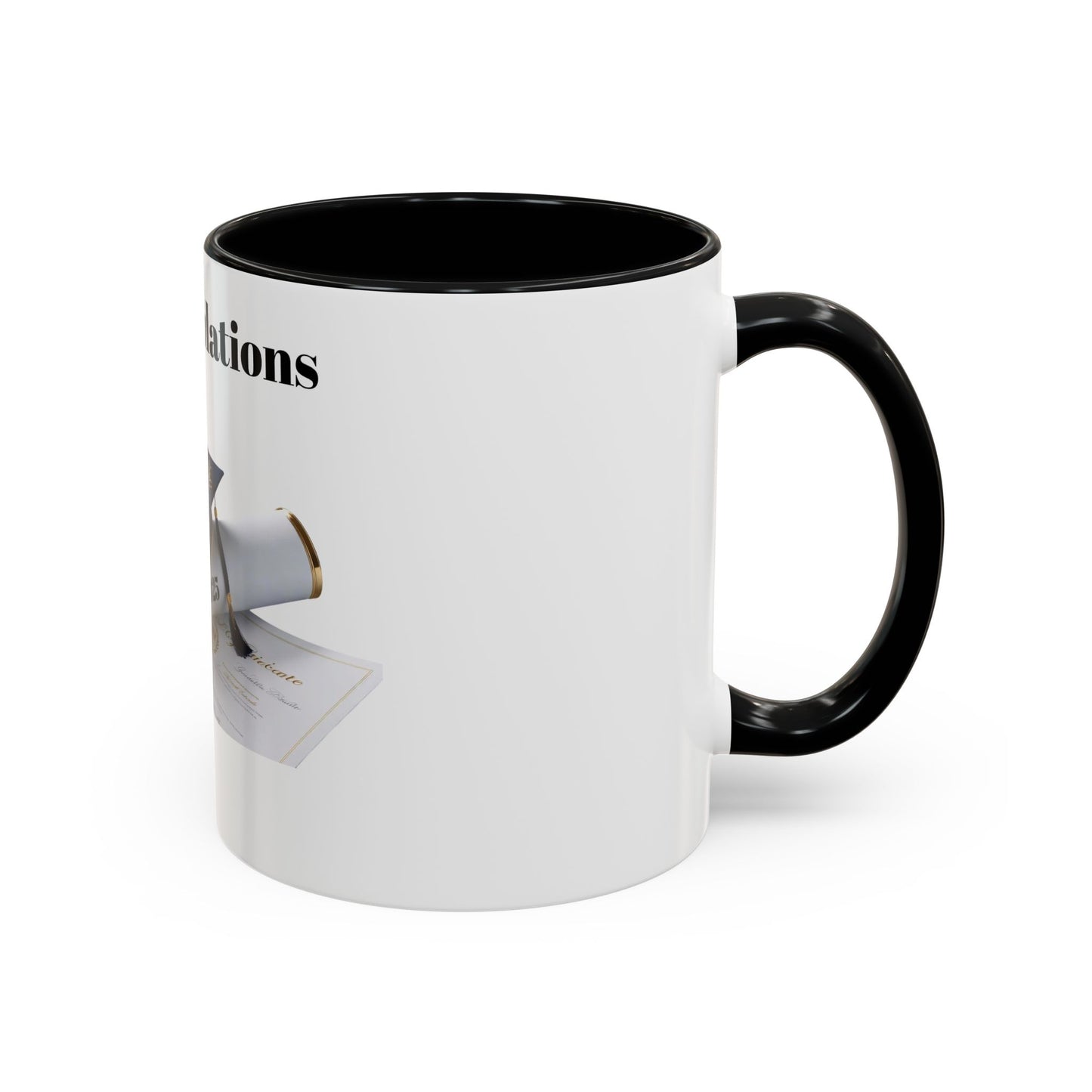 Accent Coffee Mug – Sip Bold. Live Loud.