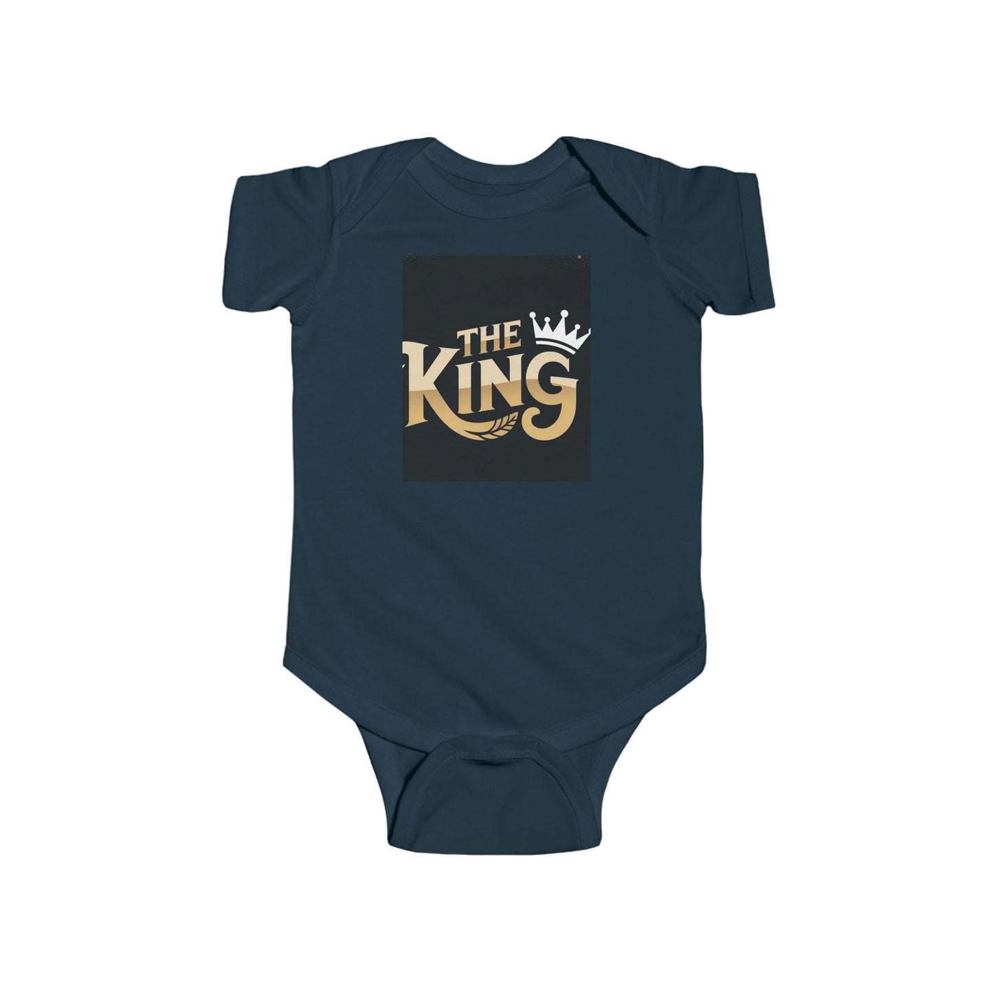 Infant Bodysuit - "The King" Newborn Outfit for Baby Boys, Cute Baby Gift, Birthday Gift, Baby Shower Present, Infant Clothing