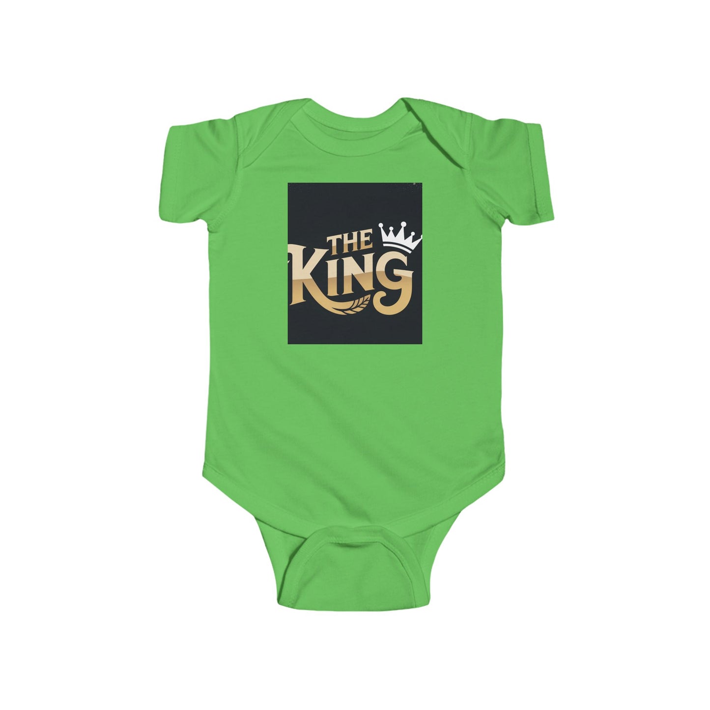 Infant Bodysuit - "The King" Newborn Outfit for Baby Boys, Cute Baby Gift, Birthday Gift, Baby Shower Present, Infant Clothing