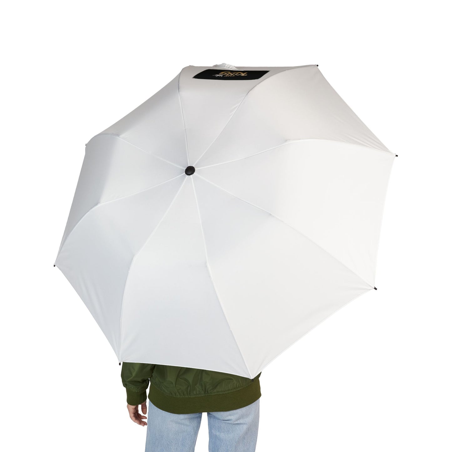 Compact Travel Umbrella – Stylish Semi-Automatic Foldable Umbrella for Rainy Days, Perfect for Outdoor Events, Gifts, Daily Use