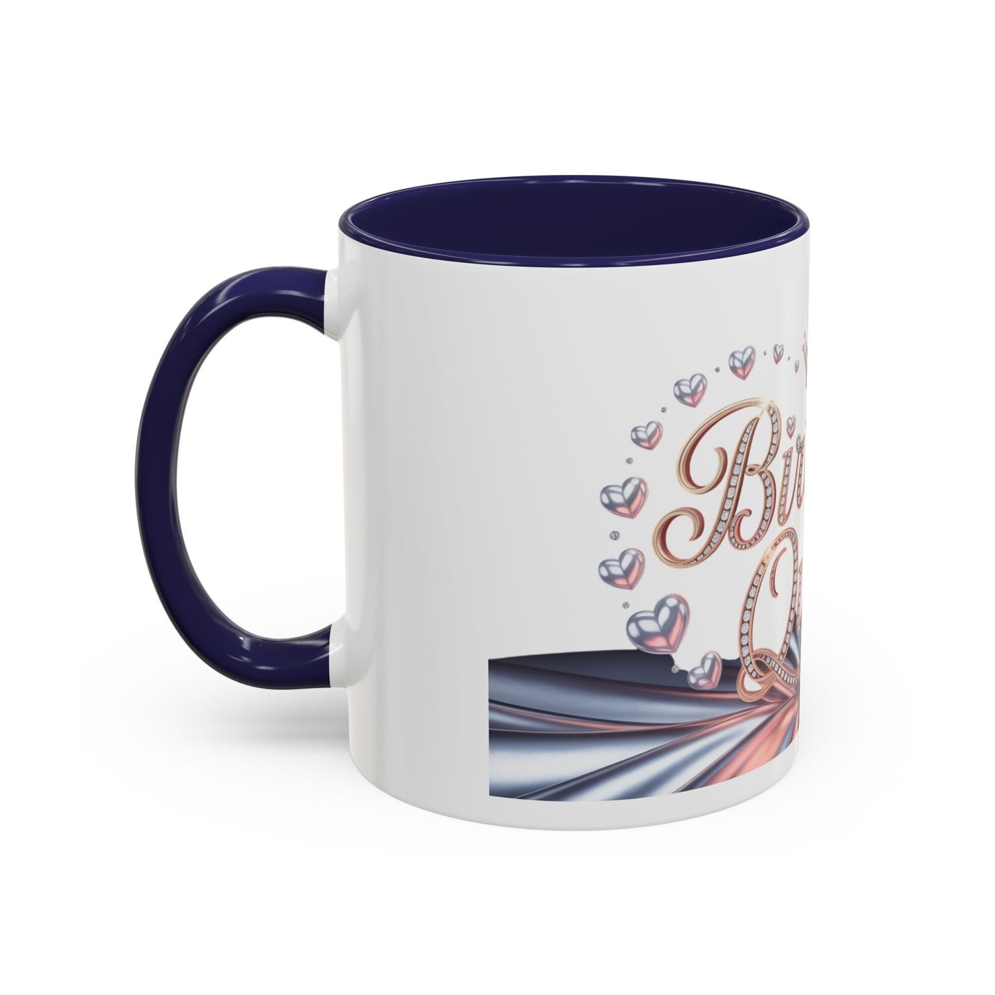 Birthday Queen Accent Mug | Unique Coffee Cup Gift for Her | Perfect for Birthday Celebration, Special Occasions, Tea Lovers, Gift Ideas