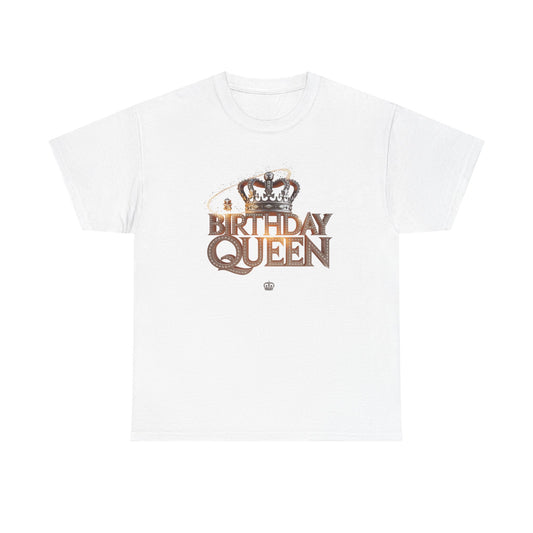 Birthday Queen Heavy Cotton  T-Shirt, Gift for Her