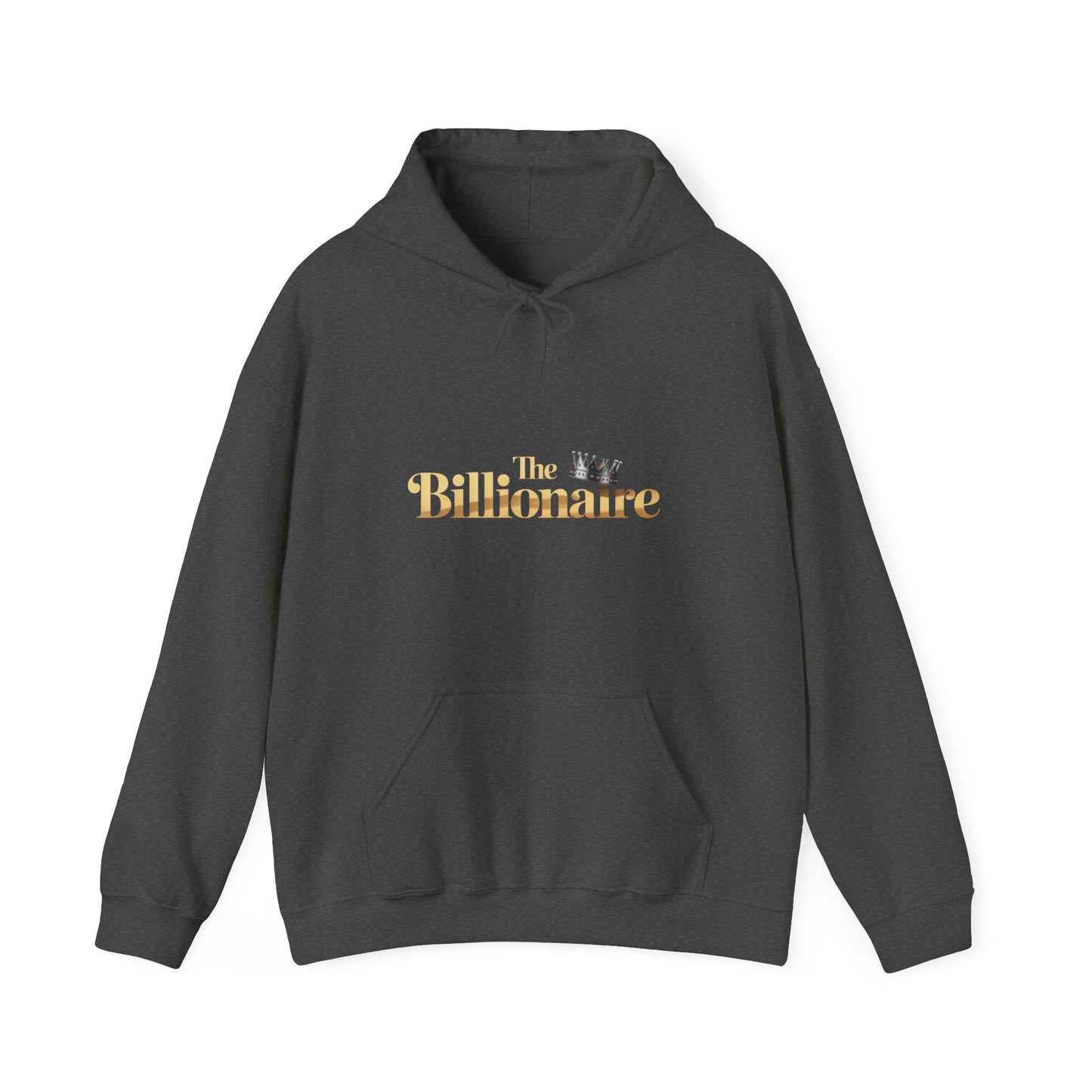 Billionaire Crown Hoodie, Unisex Sweatshirt, Cozy Layering, Perfect Gift for Entrepreneurs, Casual Wear, Birthday Gift, Trendy Fashion