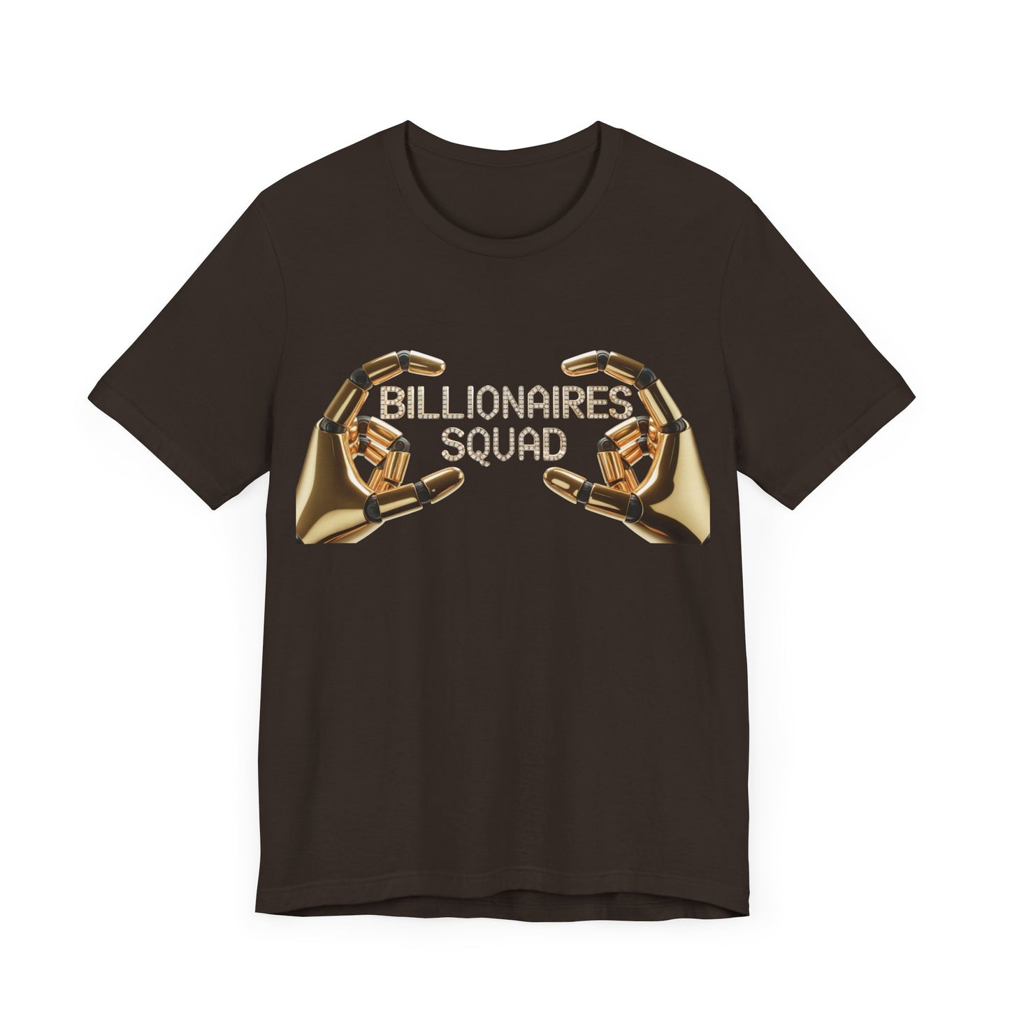Billionaires Squad Graphic Tee, Unisex Jersey T-Shirt, Casual Wear, Gift for Entrepreneurs, Trendy Streetwear