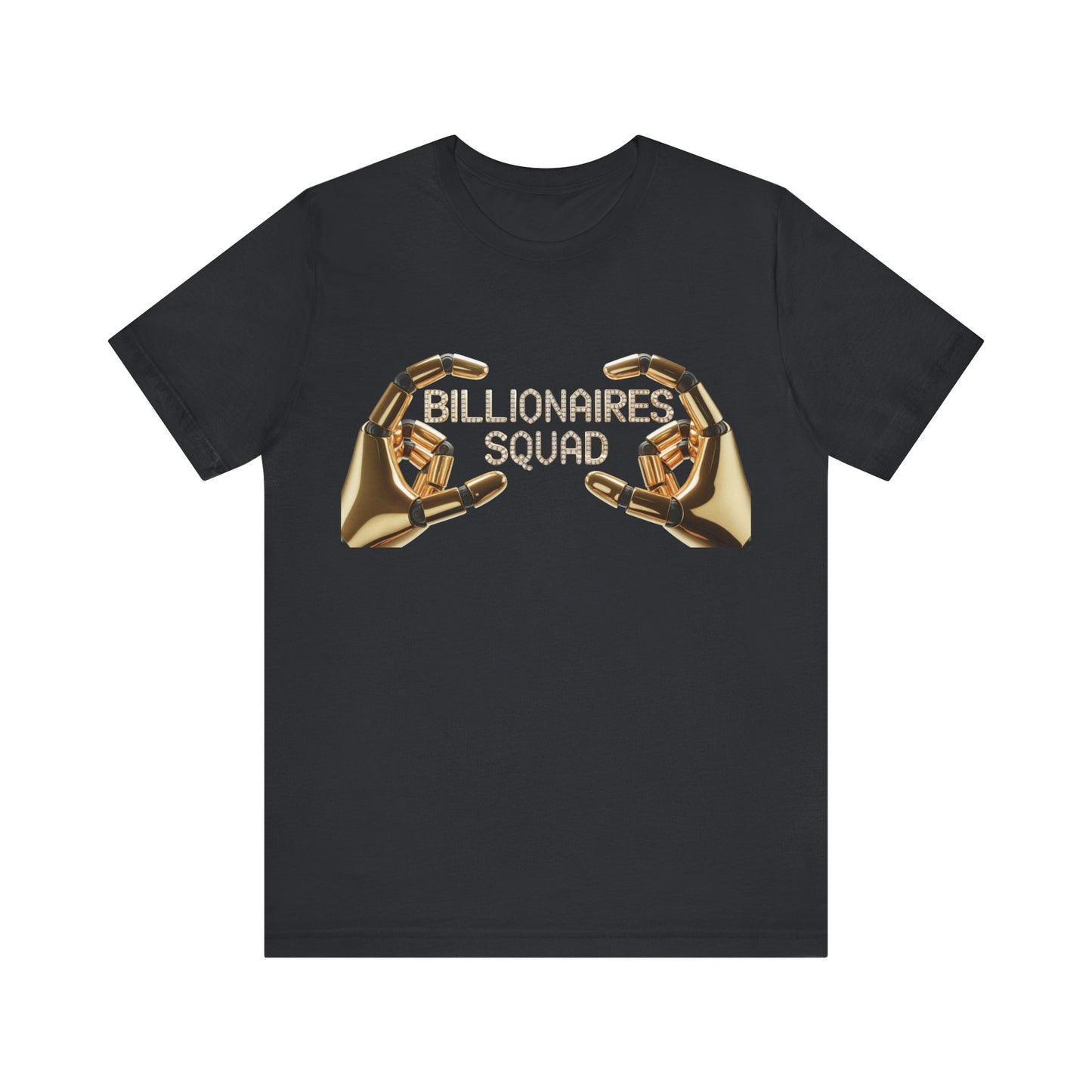 Billionaires Squad Graphic Tee, Unisex Jersey T-Shirt, Casual Wear, Gift for Entrepreneurs, Trendy Streetwear