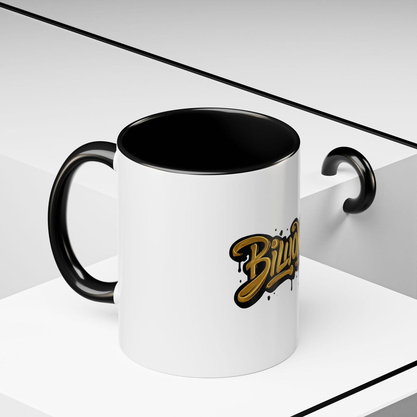 Billionaire Accent Coffee Mug, Unique Gift for Entrepreneurs, Coffee Lover Gift.
